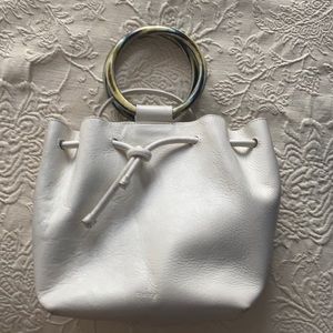 Theory Bucket Leather Bag
